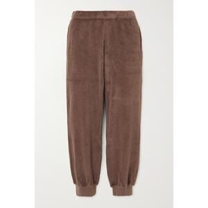 Suzie Knodi 'Patmos' Brown Cotton Terry Track Pants Size XS